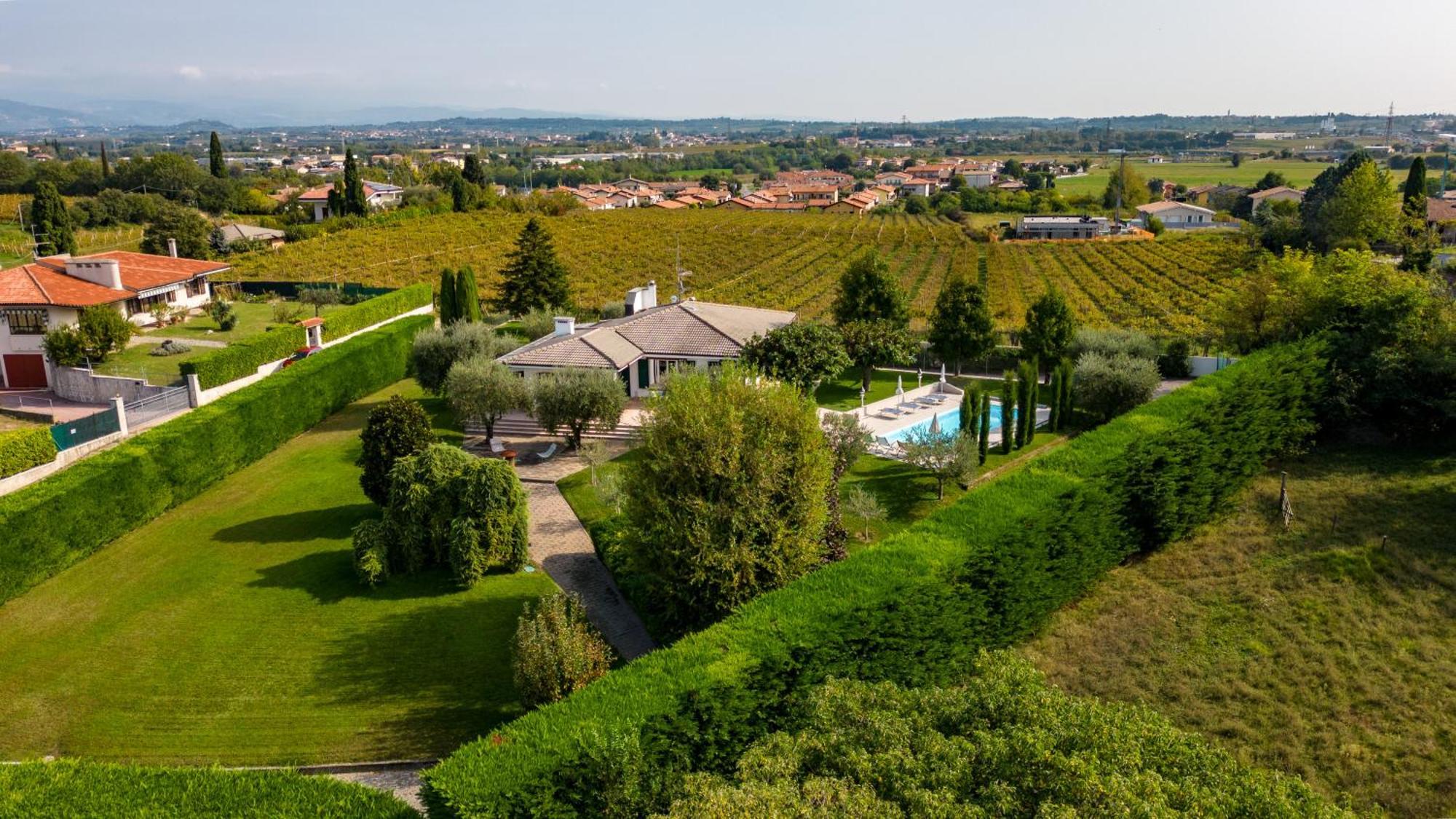 Villa Carini With 3000 Mq Garden & Heated Pool Castelnuovo del Garda Zewnętrze zdjęcie