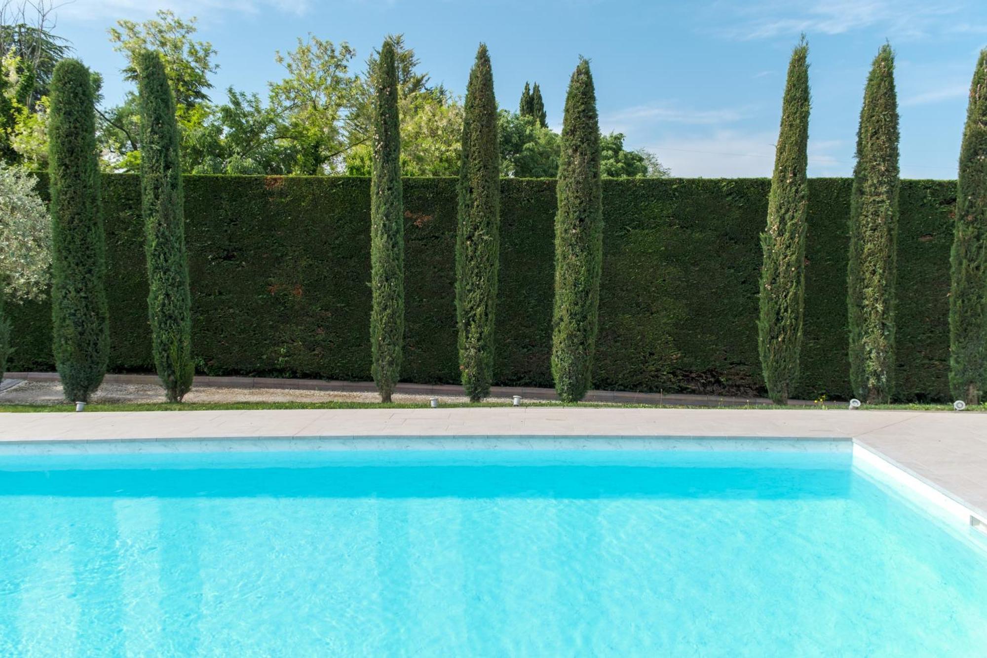 Villa Carini With 3000 Mq Garden & Heated Pool Castelnuovo del Garda Zewnętrze zdjęcie