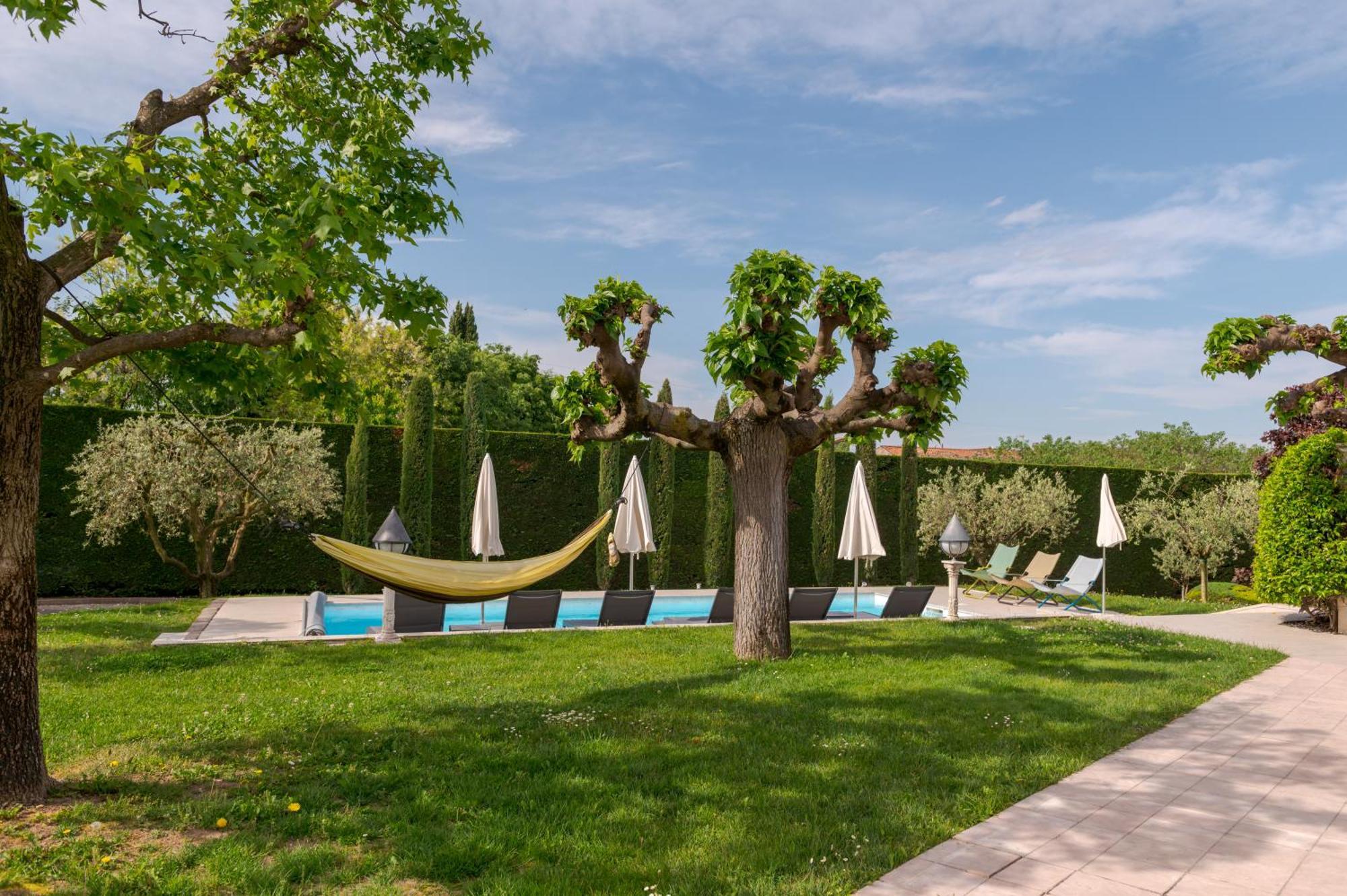 Villa Carini With 3000 Mq Garden & Heated Pool Castelnuovo del Garda Zewnętrze zdjęcie